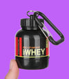 Supplement Powder Carrying Funnel & Container with Key-Chain