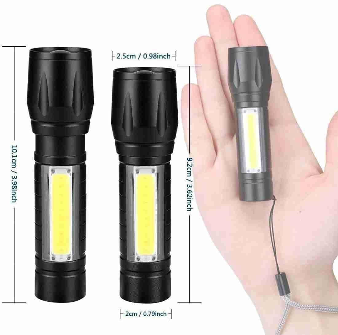 Rechargeable High-Quality LED Flashlight Torch